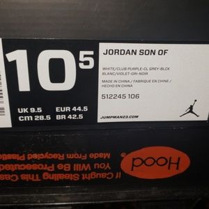 Jordan Son Of Mars Purple